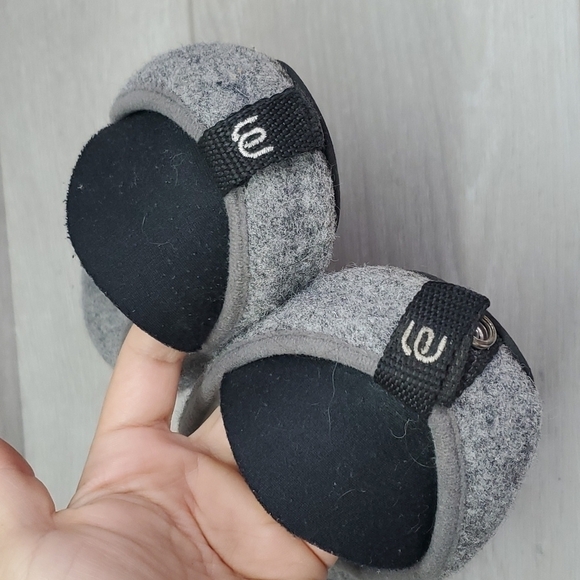 Mahabis 100%wool Women Grey Classic Slipper sz 39 US 8 - Picture 3 of 11